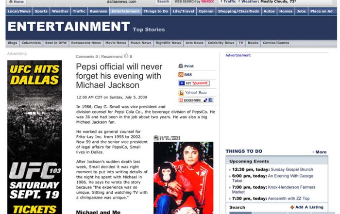 Remembering Michael Jackson